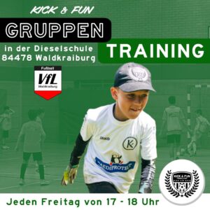 Gruppentraining beim VfL Waldkraiburg