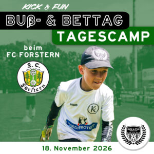 FC Forstern 2026 (Tagescamp am Buß- und Bettag)
